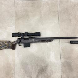Carabine TLD Mossberg MVP 308win & silencieux ATEC Optima 45