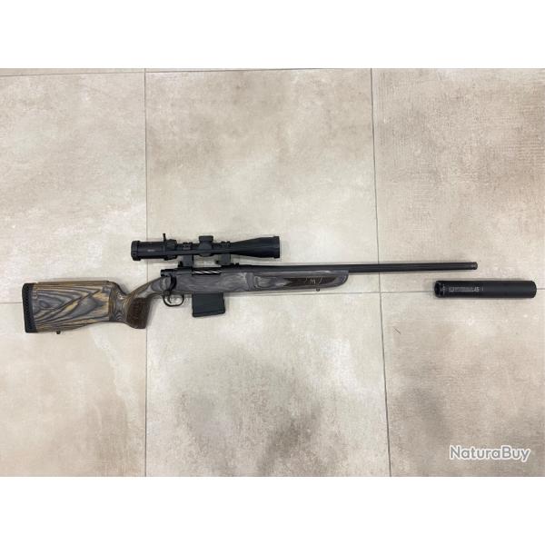 Carabine TLD Mossberg MVP 308win & silencieux ATEC Optima 45