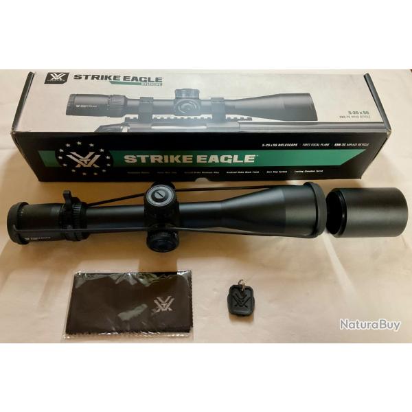 Lunette de tir Vortex Strike Eagle 5-25X56 EBR  7C  MRAD