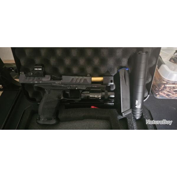 Pistolet WALTHER Pdp Pro Sd 5.1" 18 Cps Cal 9x19 full equip