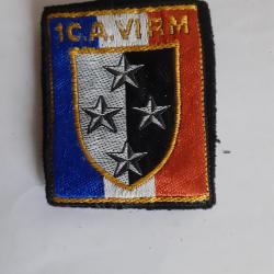 1   écusson tissus   1e C A  VIRM