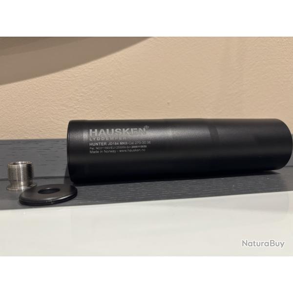 Modrateur de son Hausken JD 184 MKII cal .270-30.06 + bague 1/2x20
