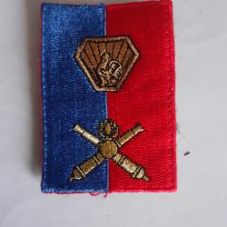 1 écusson tissus  Brigade d'Artillerie
