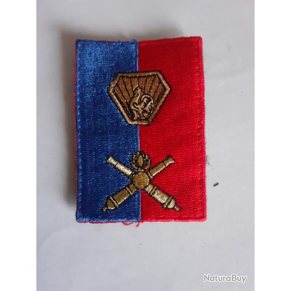 1 cusson tissus  Brigade d'Artillerie