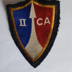 1 écusson tissus 2e Corp d' Armée