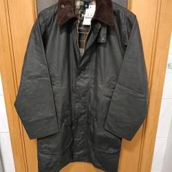 veste cirée Border Barbour sage green S