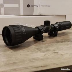 Lunette Hawke Vantage 3-9x50 AO (Réglage parallaxe) - Réticule Mil dot + Collier picatinny
