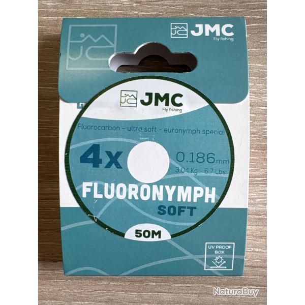 Fluorocarbone JMC fluoronymph soft 4X 0,186mm