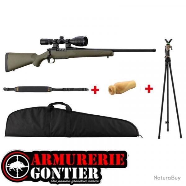 Pack Mossberg Patriot spcial renard 243 - canon 56cm filet