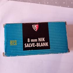 Boîte de 50 cartouches 8mm à  blanc