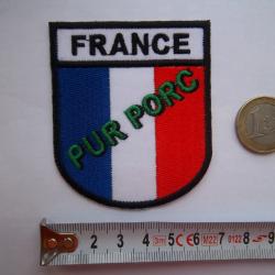 écusson humour patriotique France insigne collection