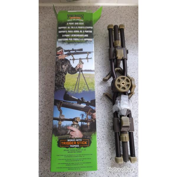support de tir pour canne de pirsch