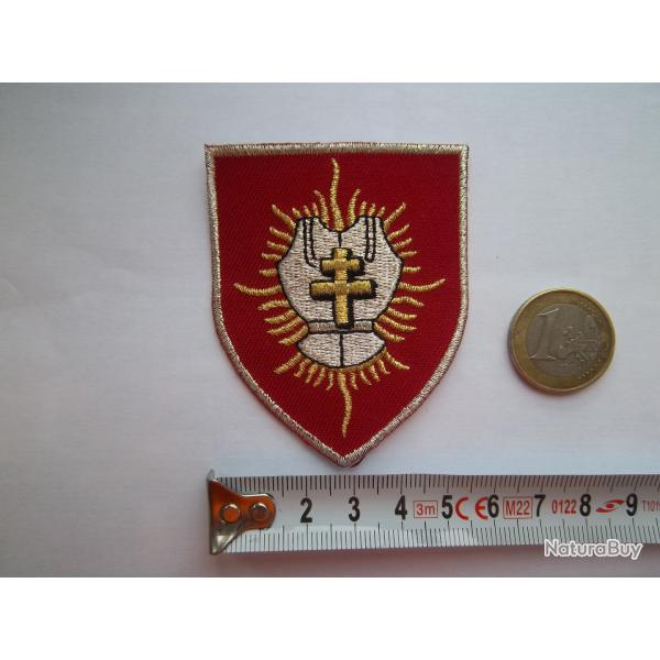cusson militaire 6/12e rgiment de cuirassiers (arme blinde cavalerie) insigne tissu