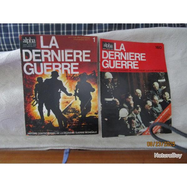 collectioncomplte revue "La dernire guerre"