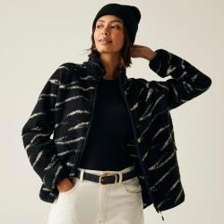 Veste Polaire de Randonnée Regatta Womens Frankie Borg Full Zip Noir