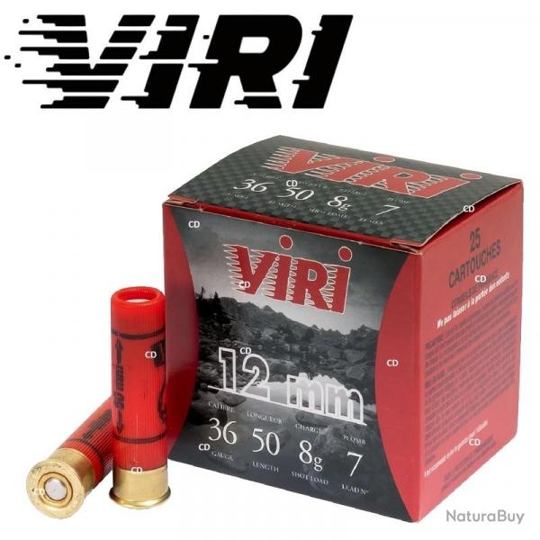 CARTOUCHE FOB VIRI calibre 12MM 8g n7 /25