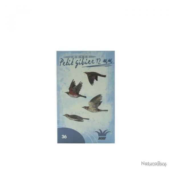 CARTOUCHES JOCKER calibre 12MM BG n10 10grs x25