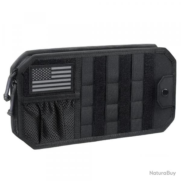 Organisateur universel pare-soleil Molle EDC RUIZIH - Noir
