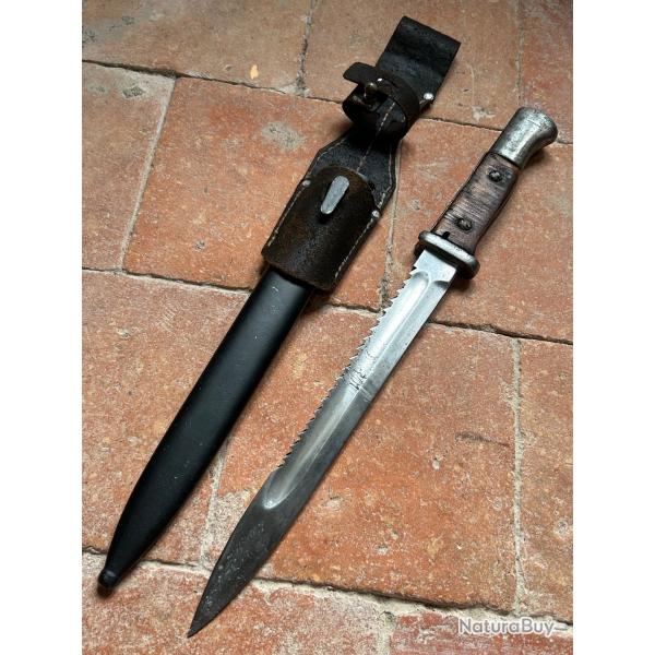 Baïonnette allemande 84/98 Dents de scie - WW1