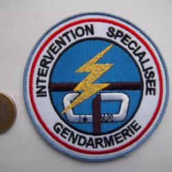 écusson militaire gendarmerie intervention spécialisée insigne tissu collection