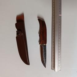 Couteau chasse forgé