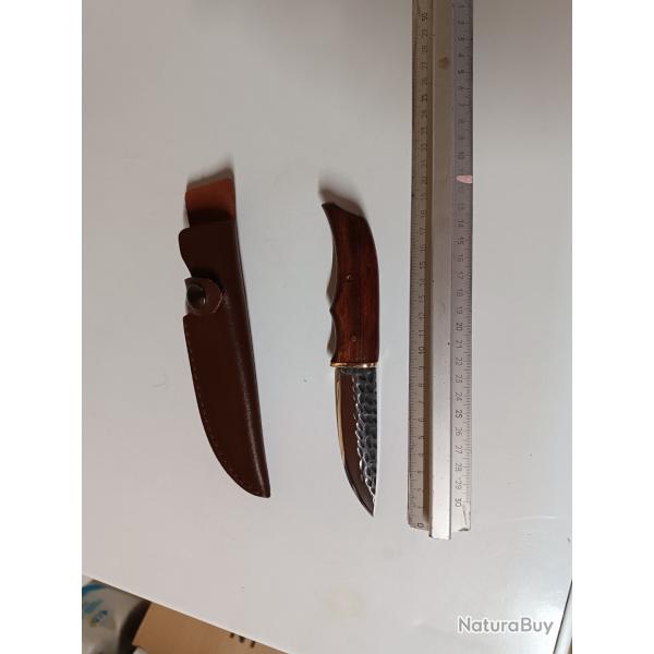 Couteau chasse forg