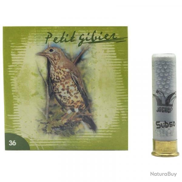 CARTOUCHE JOCKER calibre 12MM 10g BG n6 x25