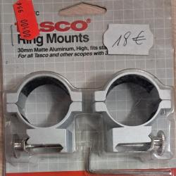 TASCO colliers alu 30mm