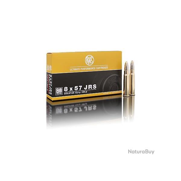Cartouches RWS Evo cal 8x57 JRS 13g