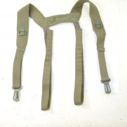 Brelage militaire Armée Française années 1980 - 1990. Bretelles de suspension, surplus militaire