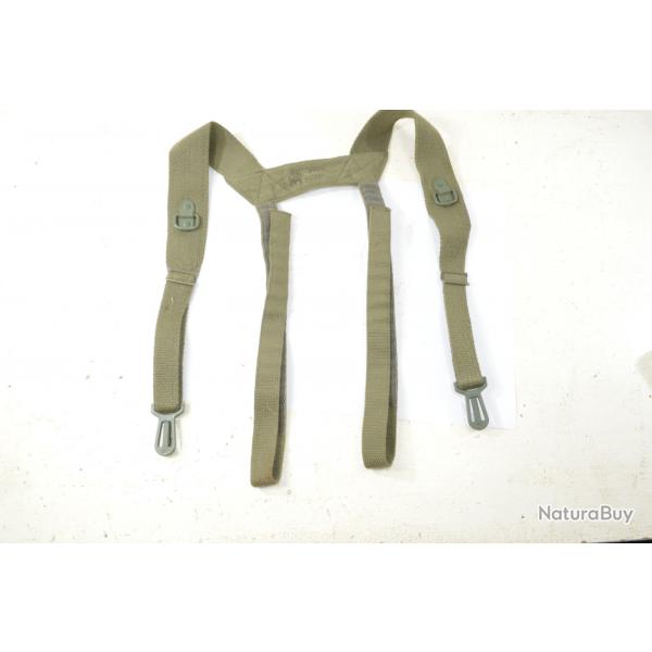 Brelage militaire Arme Franaise annes 1980 - 1990. Bretelles de suspension, surplus militaire