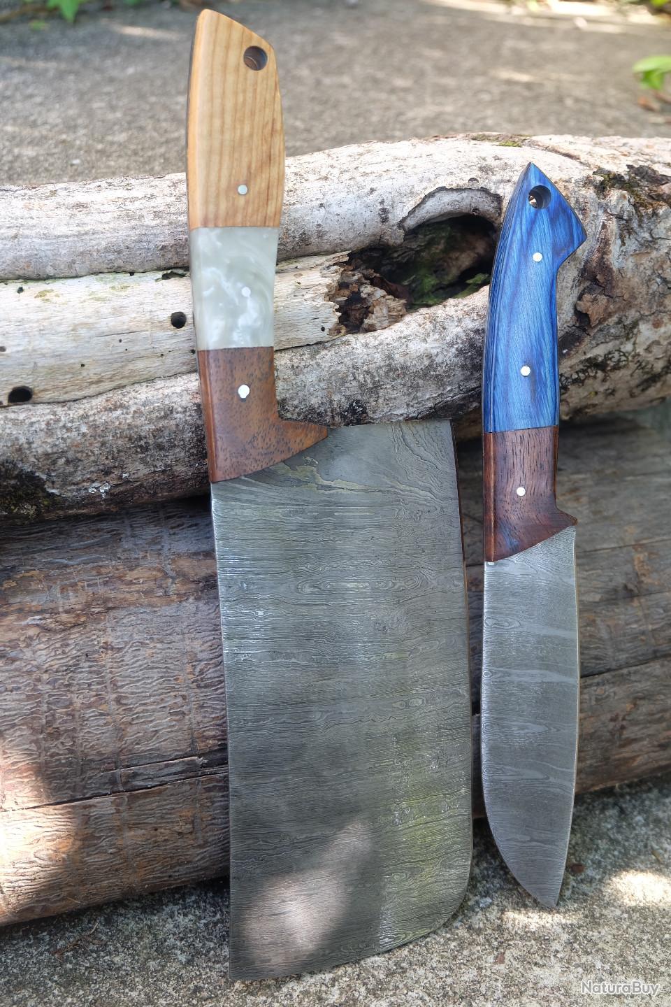 Lot De Kits De Construction De Couteaux WoodRiver - 5,5 Chasse, 3,5 Skinner, 4, Et 3 Avec Balances