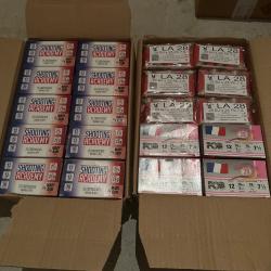 2 cartons de cartouches de ball trap calibre 12 sans prix de réserve