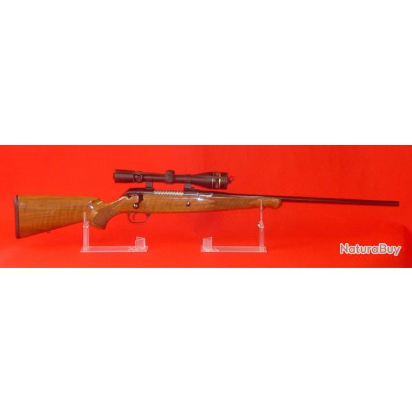 CARABINE MAUSER MOD99 CAL. 25.06 COMME NEUVE+ LUNETTE ET COLLIERS LEUPOLD NEUFS
