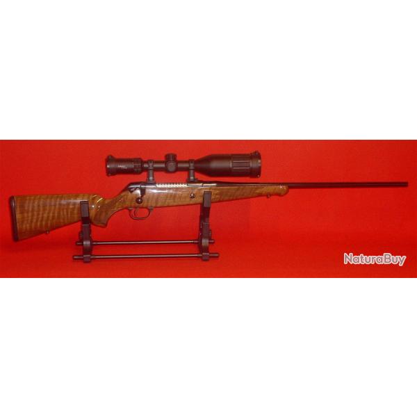 CARABINE MAUSER MOD99 CAL. 25-06 COMME NEUVE+ LUNETTE VECTOR OPTICS GRIZZLY 3-12X56 NEUVE