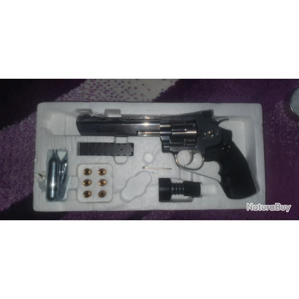 Pack Dan Wesson 6 Pouces + 500 Plombs 4.5 + 2 Co2
