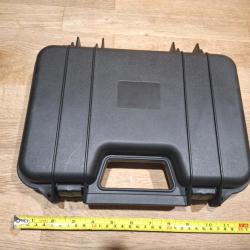 Mallette SPORT ATTITUDE Anti-Choc pour Armes de Poing Noir
