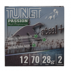 Cartouches Tunet Passion 28 Steel HP 12/70 N°6 /25