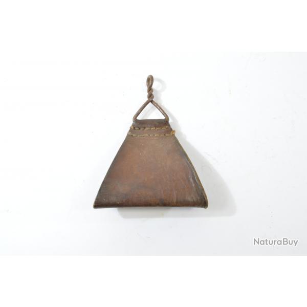 Triangle passant de suspension cuir pour brelage Armée Française Indochine, reconstitution WW2