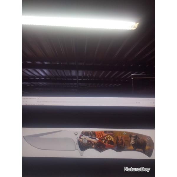 Couteau pliant albainox sanglier