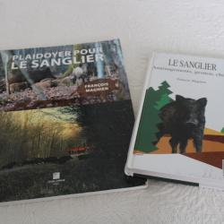Lot 2 livres sanglier