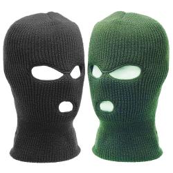 Cagoule 3 trous acrylique TU KAKI UNI