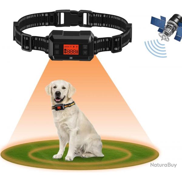 Clture GPS sans Fil pour Chiens, pour Grands Espaces Ouverts et Utilisation en Extrieur, tanche P