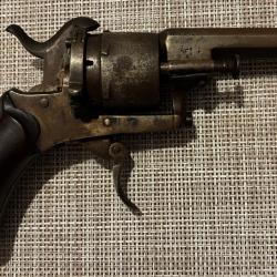 Revolver à broche 7 mm - type Lefaucheux