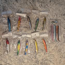 Lot de 12 leurres rigide