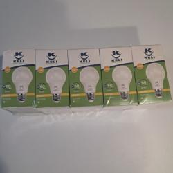 10 ampoules led keli E27 9w/60w toutes neuve