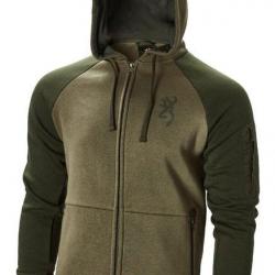 Sweatshirt Two Tones Vert Browning Taille XL