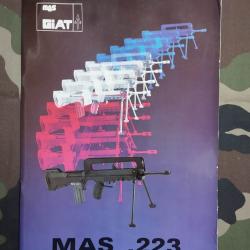 Guide Manuel technique MAS GIAT FAMAS 223 en anglais