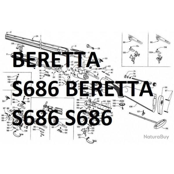 clat fusil BERETTA S686 BERETTA s 686 - VENDU PAR JEPERCUTE (m2503)