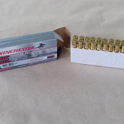 Balles Winchester Super X cal 30-30 (une boite de 150 & un lot de 170 grains)